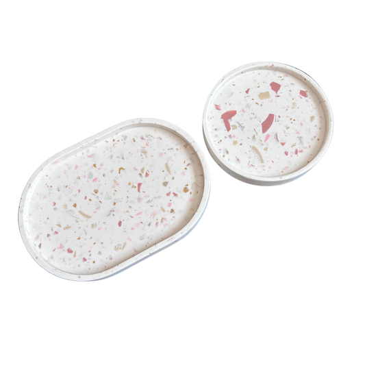 Blush Terrazzo Set