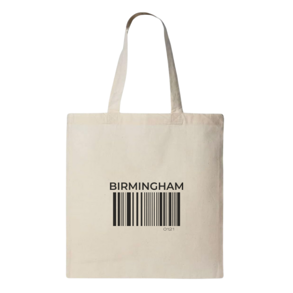 Birmingham Barcode Tote Bag