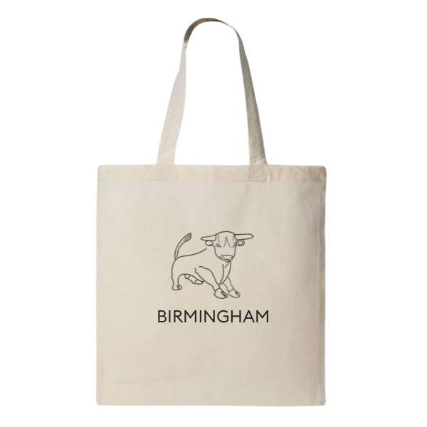 Birmingham Bull Tote Bag