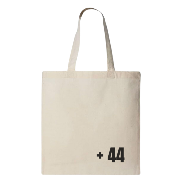 +44 Tote Bag