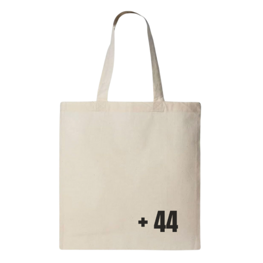 +44 Tote Bag