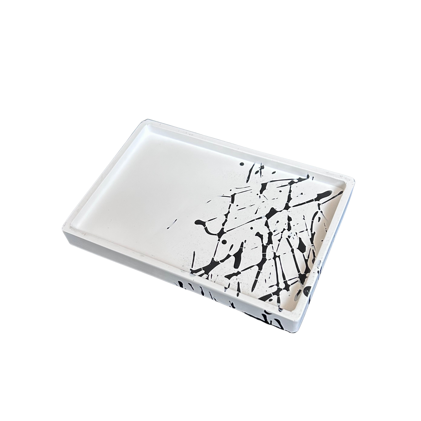 Splatter Rectangle Tray